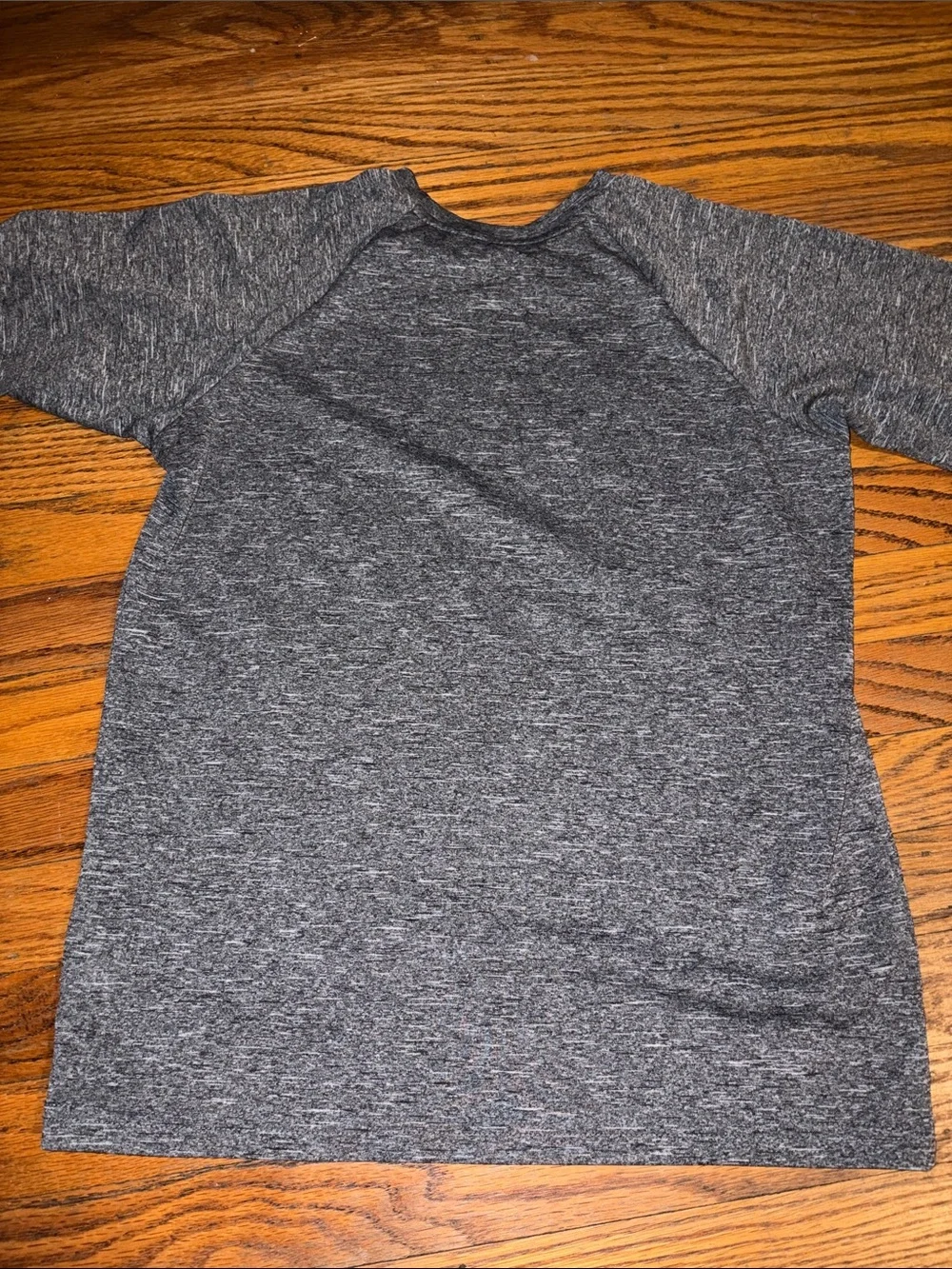 Nike Heather Gray Swim Shirt